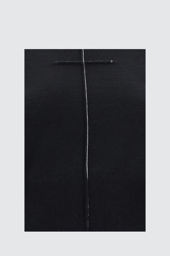 25SS MM6 메종마르지엘라 스웨터 S52HL0022 M13037900 Black - MM6 MAISON MARGIELA