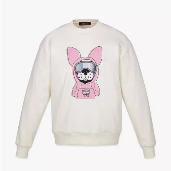  엠시엠 긴팔 티셔츠 MFADAMM02WG00 WHITE White