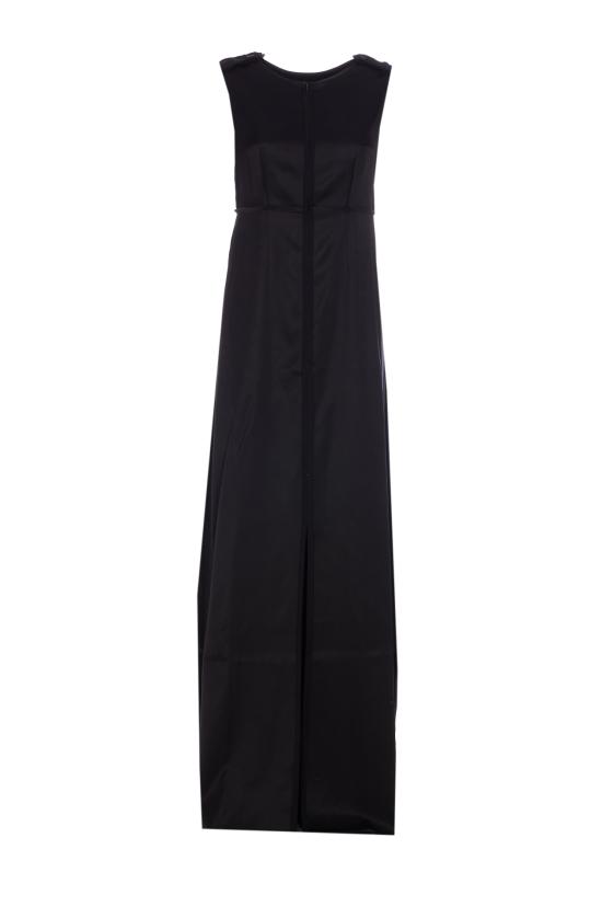 25SS MM6 메종마르지엘라 미디 원피스 S62DG0044 M35143900 Black