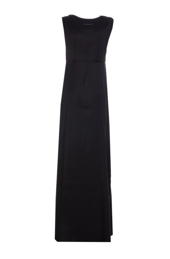 25SS MM6 메종마르지엘라 미디 원피스 S62DG0044 M35143900 Black - MM6 MAISON MARGIELA