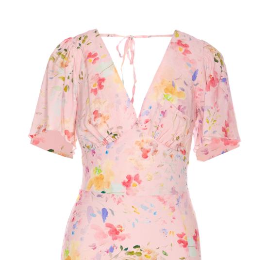 25SS 마 데 마가리타스 롱 원피스 MMABW01176 RO64 Pink - MAR DE MARGARITAS