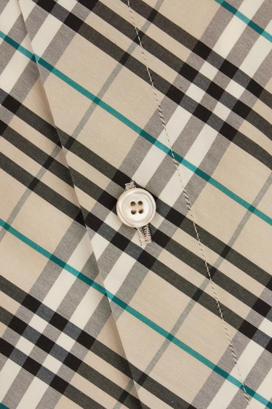 25SS 버버리 긴팔 셔츠 8101177 C1849 HUSK IP CHECK - BURBERRY