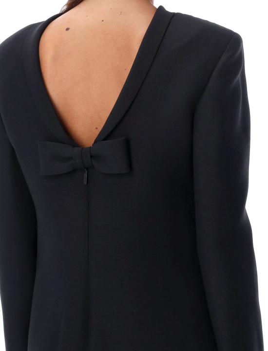 24FW 발렌티노 가라바니 원피스 5B0VAC061CF 0NO NERO - VALENTINO GARAVANI