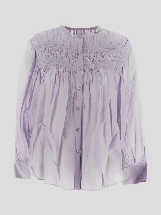 25SS 이자벨마랑에뚜왈 블라우스 HT0002FC B3J04E86BL Baby Lilac