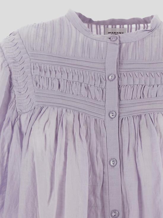 25SS 이자벨마랑에뚜왈 블라우스 HT0002FC B3J04E86BL Baby Lilac - ISABEL MARANT ETOILE