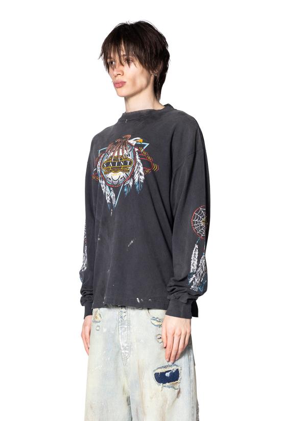 25SS 세인트 미카엘 긴팔 셔츠 SM - SAINT MXXXXXX