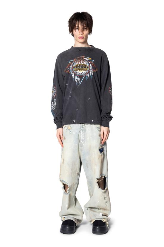 25SS 세인트 미카엘 긴팔 셔츠 SM - SAINT MXXXXXX