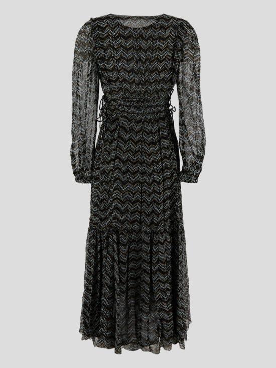 25SS 이자벨마랑에뚜왈 미디 원피스 RO0668FA C1J07E02FK Faded black