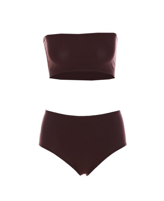 25SS 알라이아 반팔 티셔츠 AA9A1024M826A 719 Brown