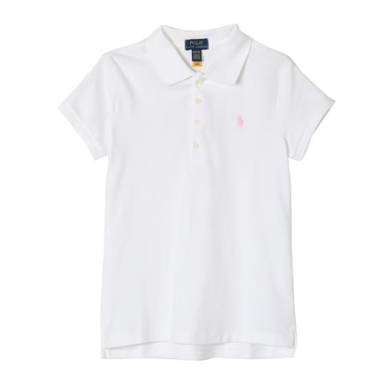 25SS [키즈] 랄프 로렌 티셔츠 313573242005 WHITE