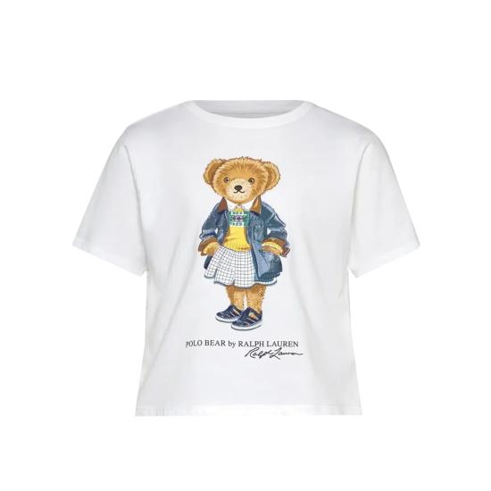 25SS [키즈] 랄프 로렌 티셔츠 313965155001 WHITE