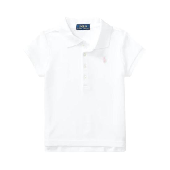 25SS [키즈] 랄프 로렌 티셔츠 312573242005 WHITE