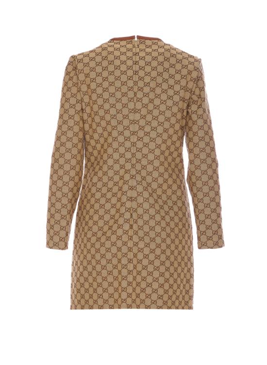 25SS 구찌 미디 원피스 820404 Z8BZA2190 Beige - GUCCI