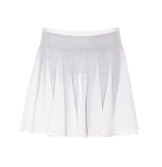 25SS 알라이아 숏 스커트 AA9J2306K053A 000 White