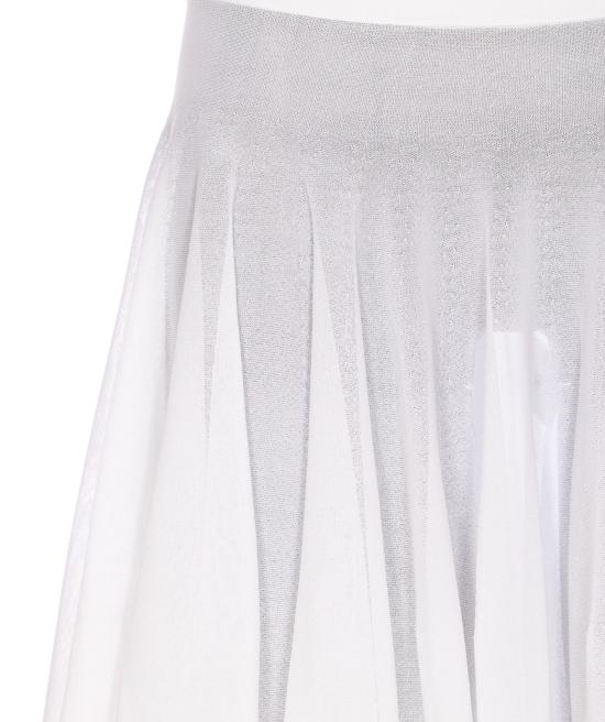 25SS 알라이아 숏 스커트 AA9J2306K053A 000 White - ALAIA