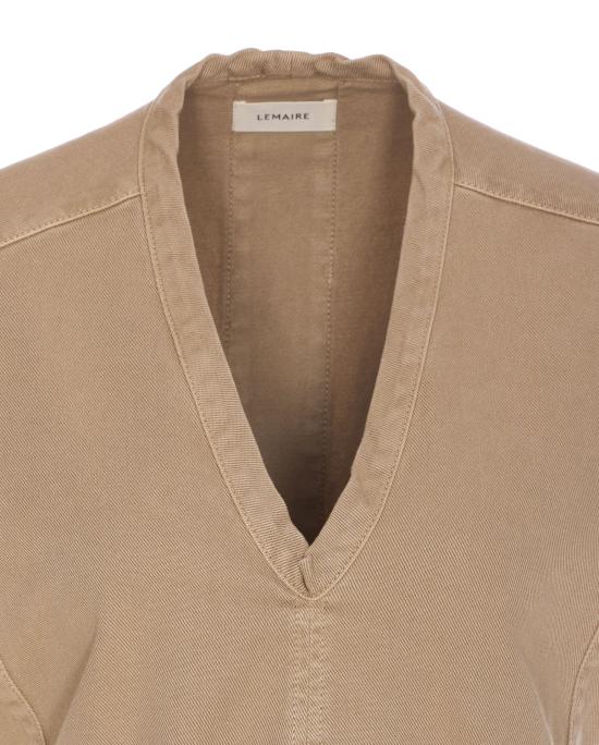 25SS 르메르 민소매 티셔츠 TO1227 LD1043BG223 Beige - LEMAIRE