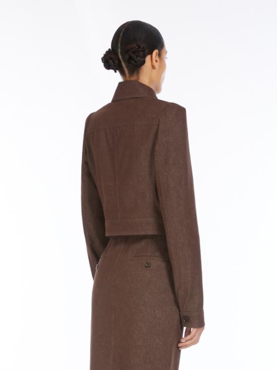 25SS 막스마라 자켓 2511041013600 002 Brown - MAX MARA