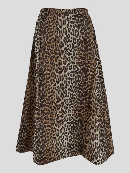 25SS 가니 스커트 F9365 6488943 Brown - GANNI