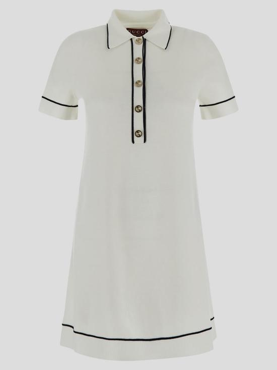 25SS 구찌 숏 원피스 813816 XKEHH9034 White