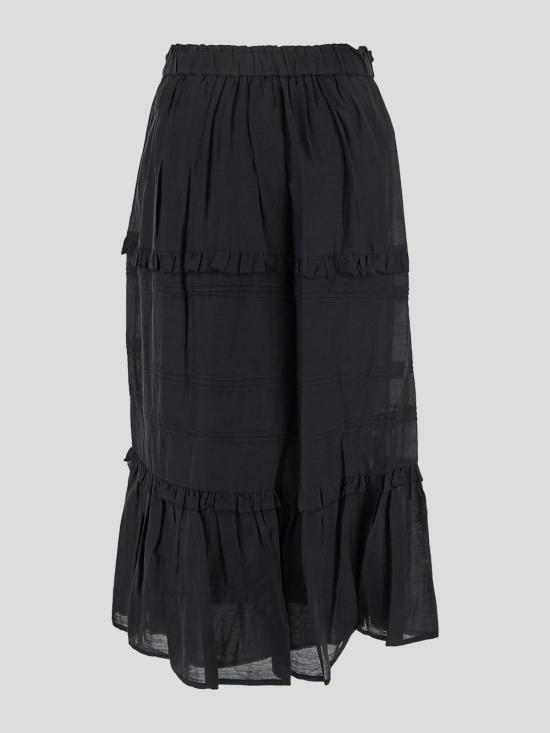 25SS 이자벨마랑에뚜왈 스커트 JU0239FB B3J04E01BK Black - ISABEL MARANT ETOILE
