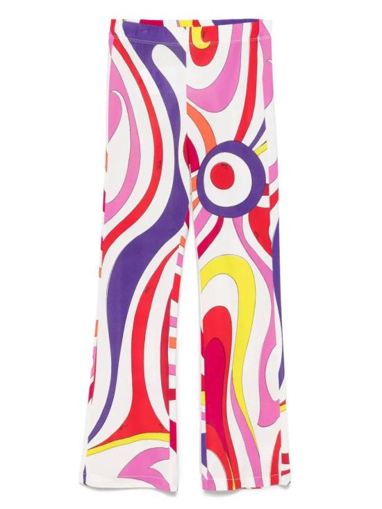 25SS [주니어] 에밀리오푸치 스트레이트 팬츠 PW6C30 J0476 101AR Orange