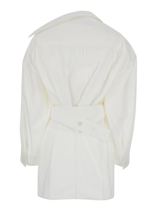  자크뮈스 숏 원피스 241DR0941520100 White