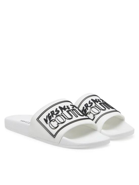 25SS 베르사체 뮬/슬리퍼 78YA3SQ3 ZSC22003 White