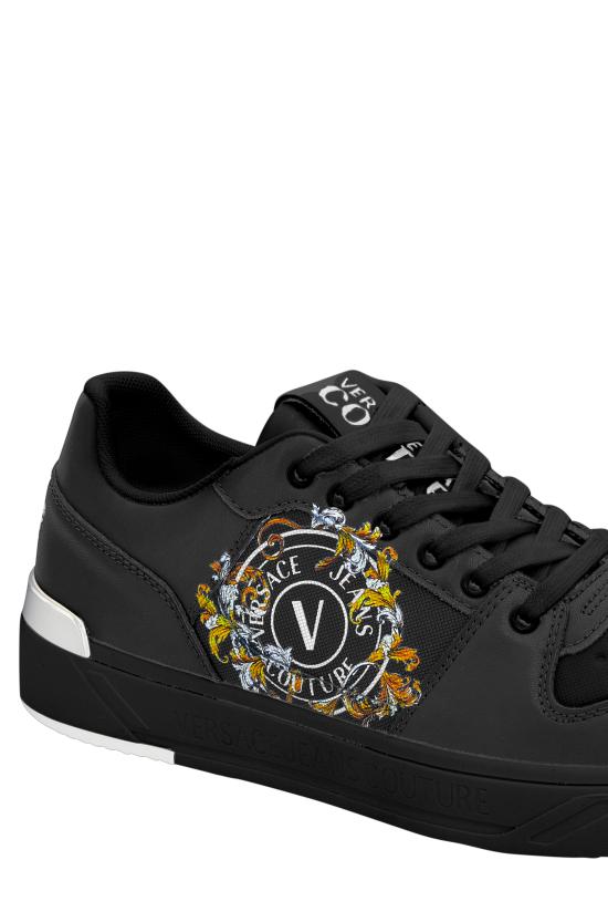 25SS 베르사체 폰도 스타라이트 스니커즈 78YA3SJ1 ZPB15899 Black - VERSACE