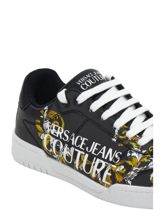 25SS 베르사체 스니커즈 78YA3SD1 ZPB17G89 Black - VERSACE