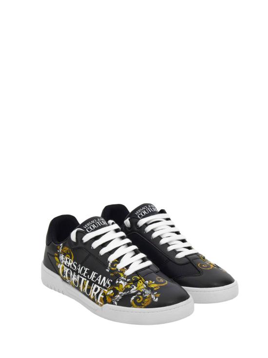 25SS 베르사체 스니커즈 78YA3SD1 ZPB17G89 Black