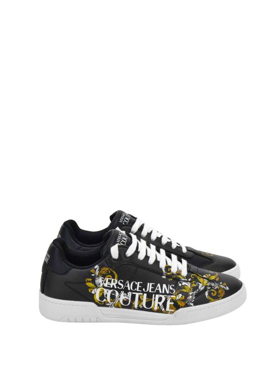 25SS 베르사체 스니커즈 78YA3SD1 ZPB17G89 Black - VERSACE