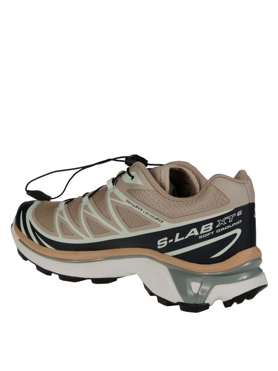  살로몬 스니커즈 L47737400 OXFORD TAN CARBON CLEARLY AQUA DOM - SALOMON