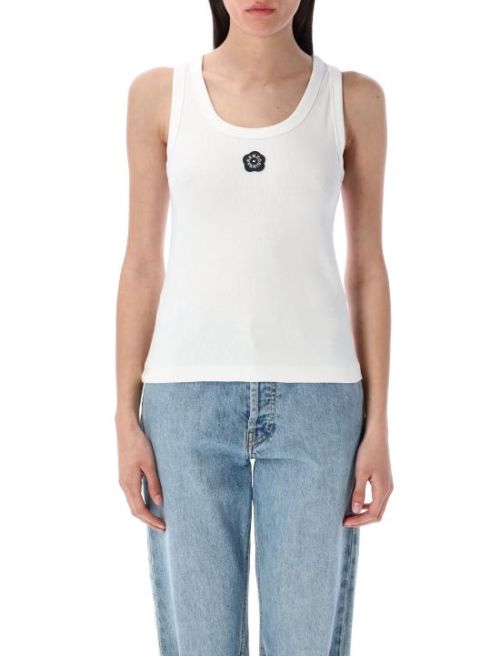 25SS 겐조 민소매 티셔츠 FF52TO7384SJ 01 Bianco