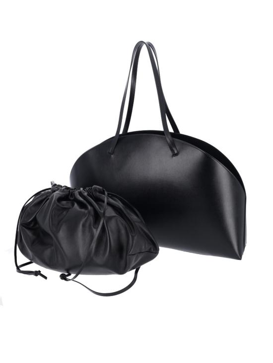 25SS 질샌더 숄더백 J07ZH0053 P7100 001 Black - JIL SANDER