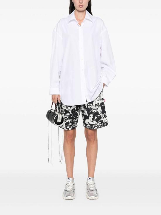  팜앤젤스 블라우스 PWGE004F24FAB0010103 White - PALM ANGELS