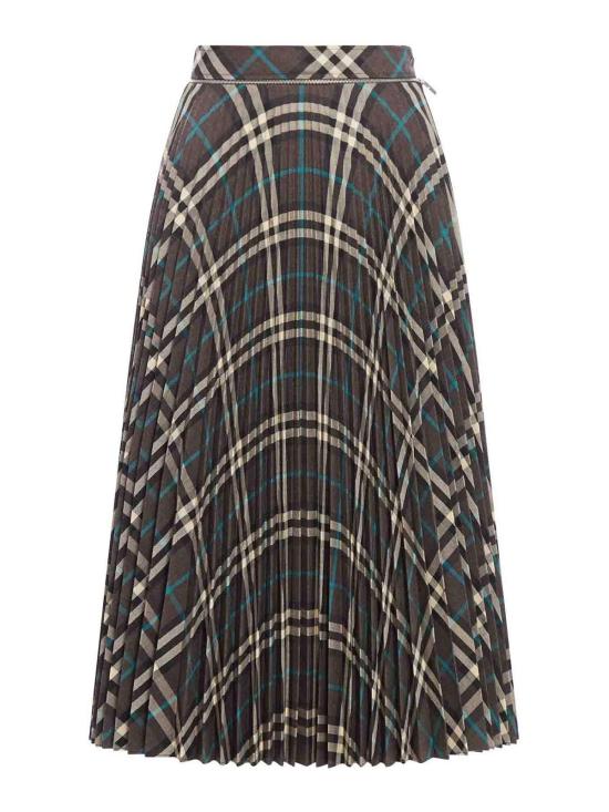  버버리 스퀘어 스커트 8093010 Multicolour