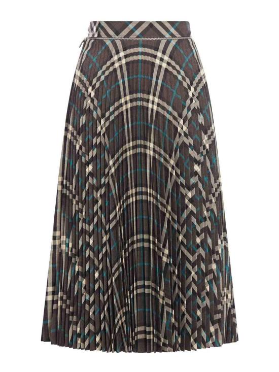  버버리 스퀘어 스커트 8093010 Multicolour - BURBERRY