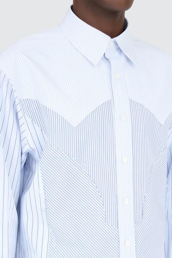 25SS 마르지엘라 긴팔 셔츠 S50DT0037 MTN025961 Blue - MAISON MARGIELA