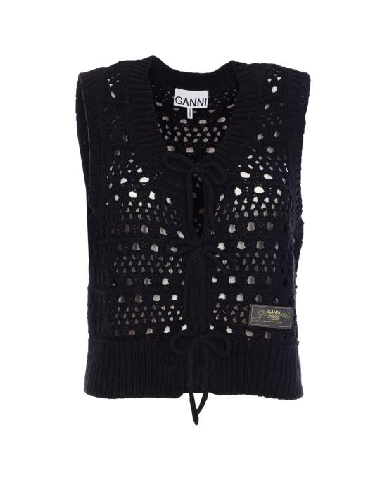 25SS 가니 베스트 K2471 099 Black