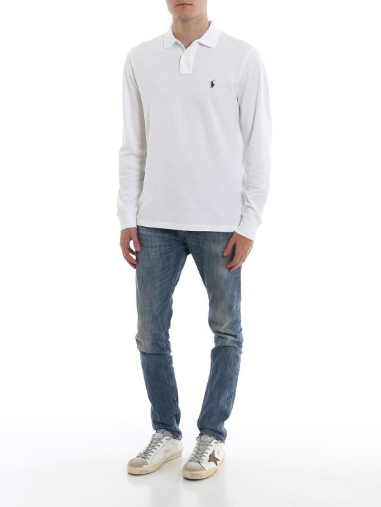  폴로 랄프로렌 폴로 티셔츠 710680790001 White - POLO RALPH LAUREN