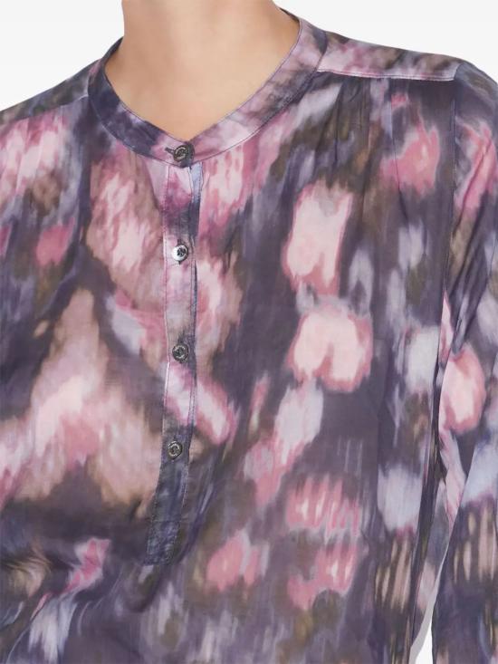 25SS 이자벨마랑에뚜왈 긴팔 티셔츠 HT0029FA B1J07EPELI PURPLE LILAC - ISABEL MARANT ETOILE
