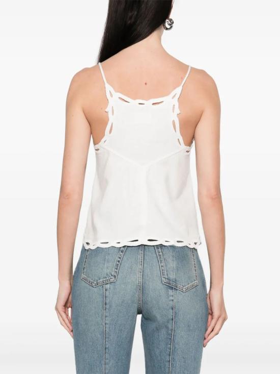 25SS 이자벨마랑에뚜왈 민소매 티셔츠 HT0537FA C1J12E20WH WHITE - ISABEL MARANT ETOILE