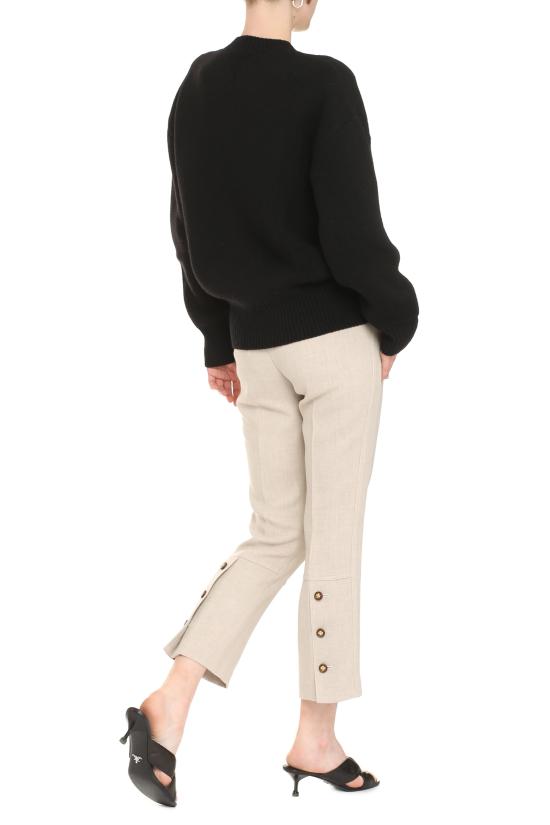  보테가베네타 스웨터 665073V0Z40 1000 black - BOTTEGA VENETA