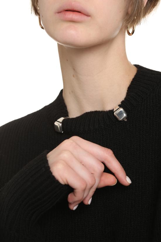  보테가베네타 스웨터 665073V0Z40 1000 black - BOTTEGA VENETA