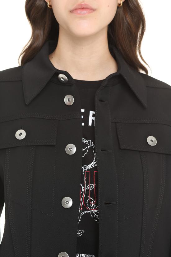  보테가베네타 자켓 660588V0IV0 1000 black - BOTTEGA VENETA