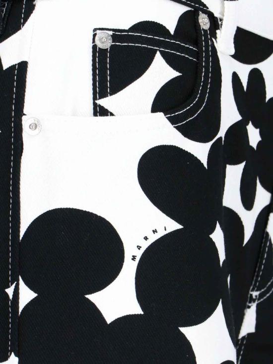  마르니 팬츠 PAMA0514S0UTC462DIN99 White - MARNI