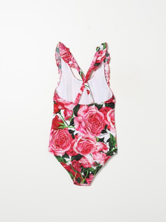 25FW [키즈] 돌체앤가바나 스윔팬츠 L5J854ON01L HW412 White - DOLCE & GABBANA