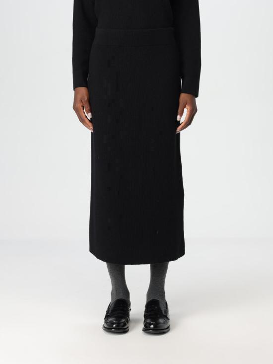 24FW 브루넬로 쿠치넬리 스커트 M16129389 C101 Black