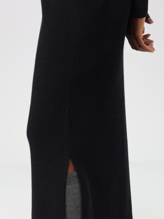 24FW 브루넬로 쿠치넬리 스커트 M16129389 C101 Black - BRUNELLO CUCINELLI