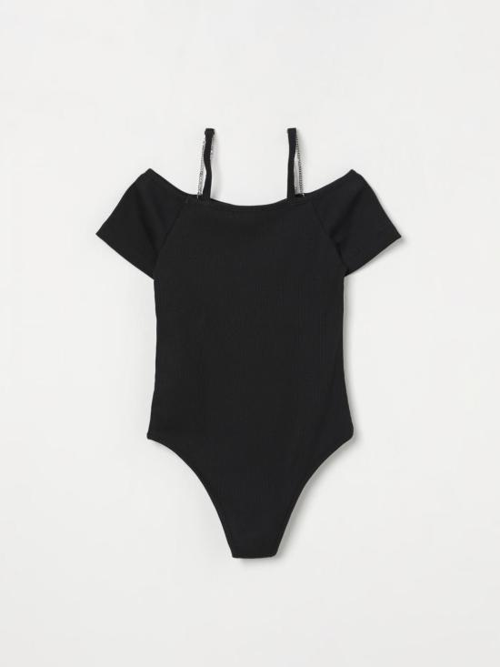 25SS [키즈] 리우조 원피스 수영복 GA5069J4822 22222 Black - LIU JO